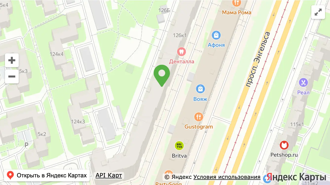 Карта: МедЛаб Озерки