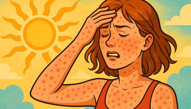 Аллергия на солнце. Фотодерматоз — как себе помочь?