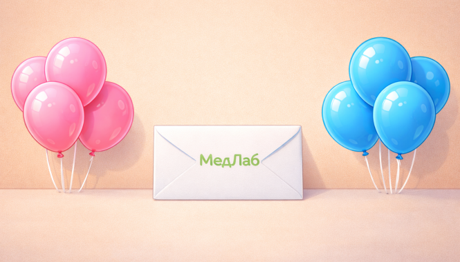 Гендер-пати в МедЛаб: первый сюрприз для будущих родителей