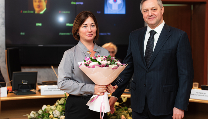 Награда от МПА СНГ