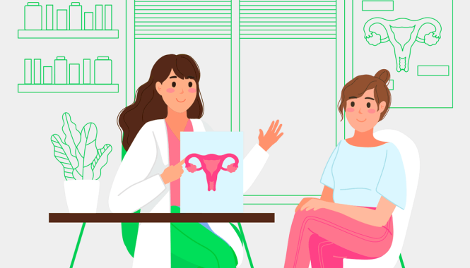 Прием гинеколога + УЗИ малого таза