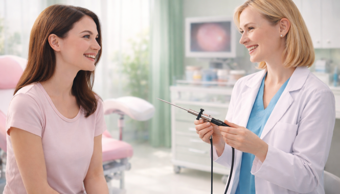 Акция в МедЛаб Комендантский — «офисная» гистероскопия за 12500 вместо 19500