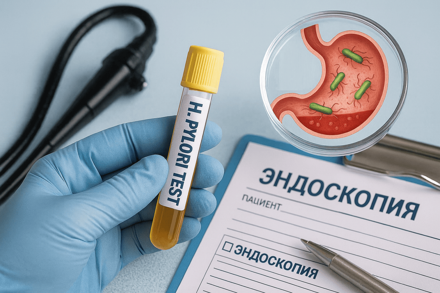 Тест на определение Хеликобактера пилори (BIOHIT)